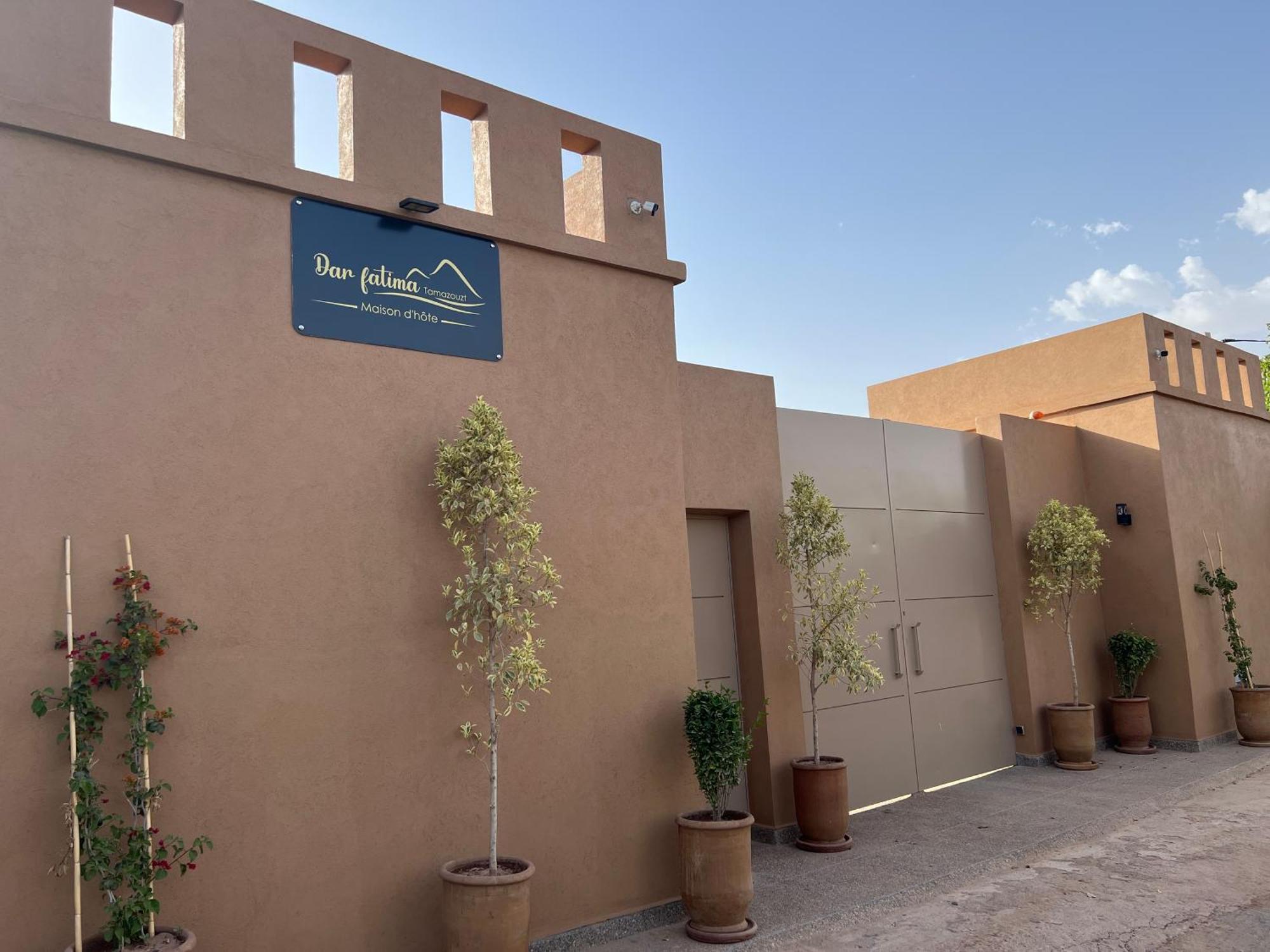 Dar Fatima Tamazouzt Otel Tamazouzte  Dış mekan fotoğraf